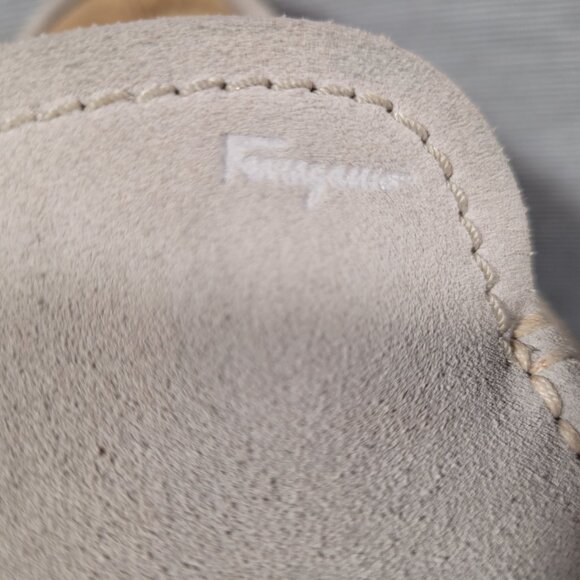 Men's Ferragmo Suede Driving Loafers, Size 7 EEE - Picture 2 of 9